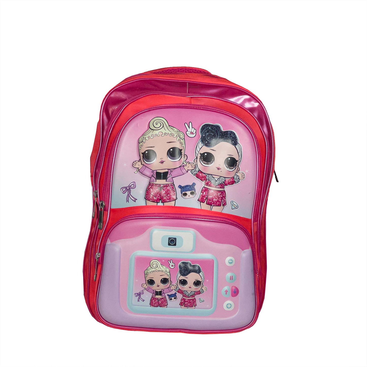 New 2025 L.O.L Embossed Character School shoulder backpack Bag