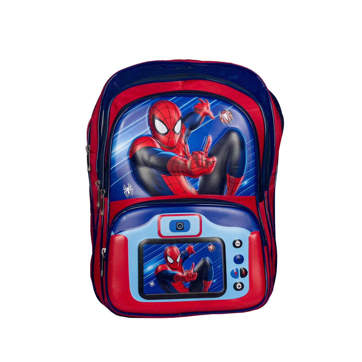 New 2025 Spider man Embossed  trendy  Character  School backpack for Boys