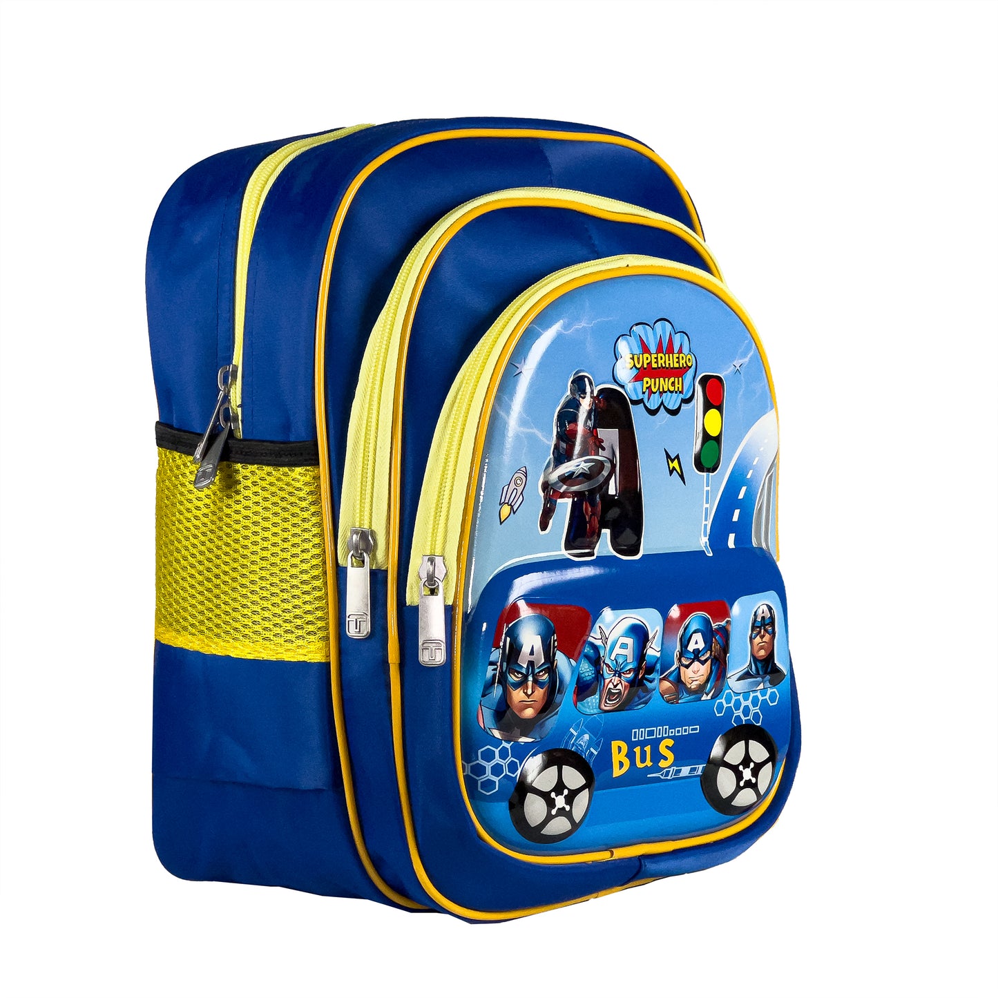 New 2025  Imported Navy Blue Avengers School bag   perfect for little Super Hero Backpack bag