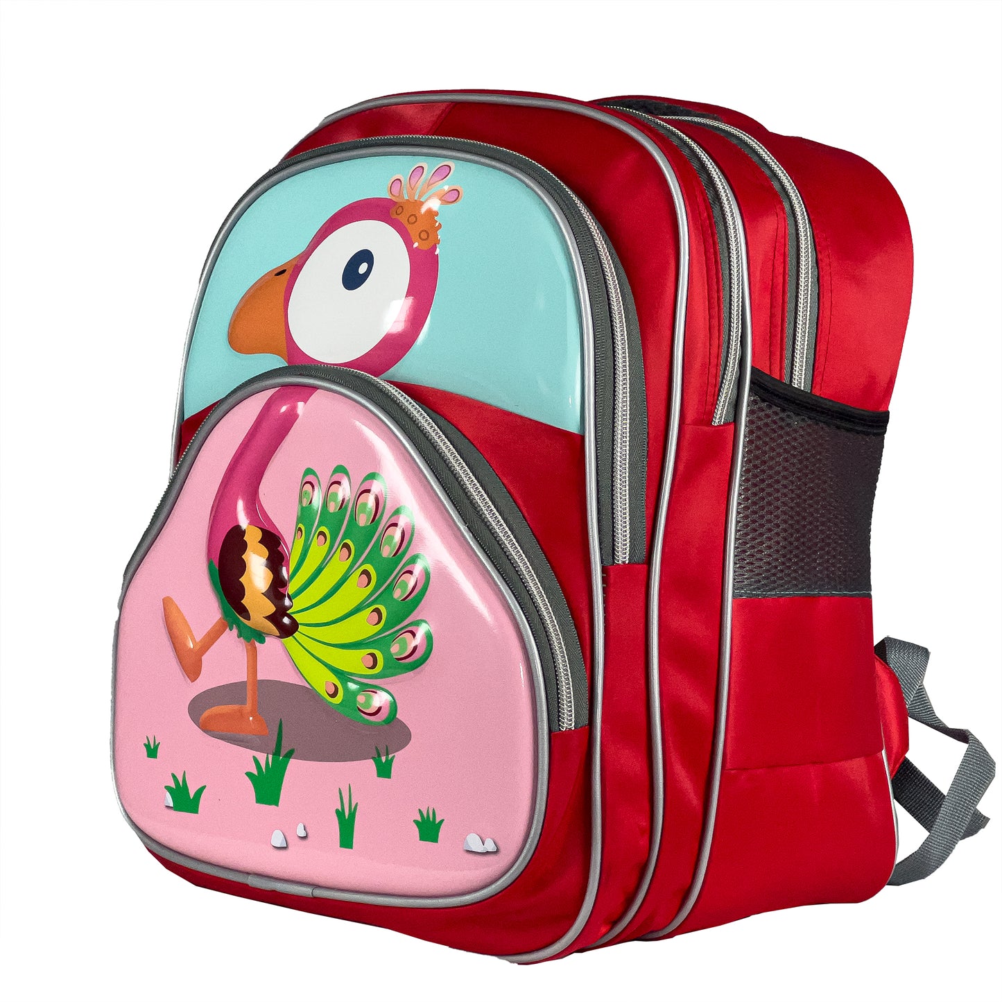 New 2025 Nylon Animal kids Pre School bag children's shoulder Cartoon backpack