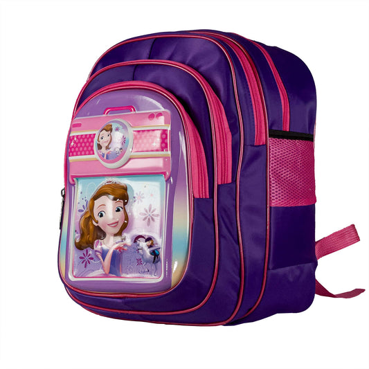 New 2025 Kids School bag Princess Sofia  Embossed   Shoulder Backpack Bag