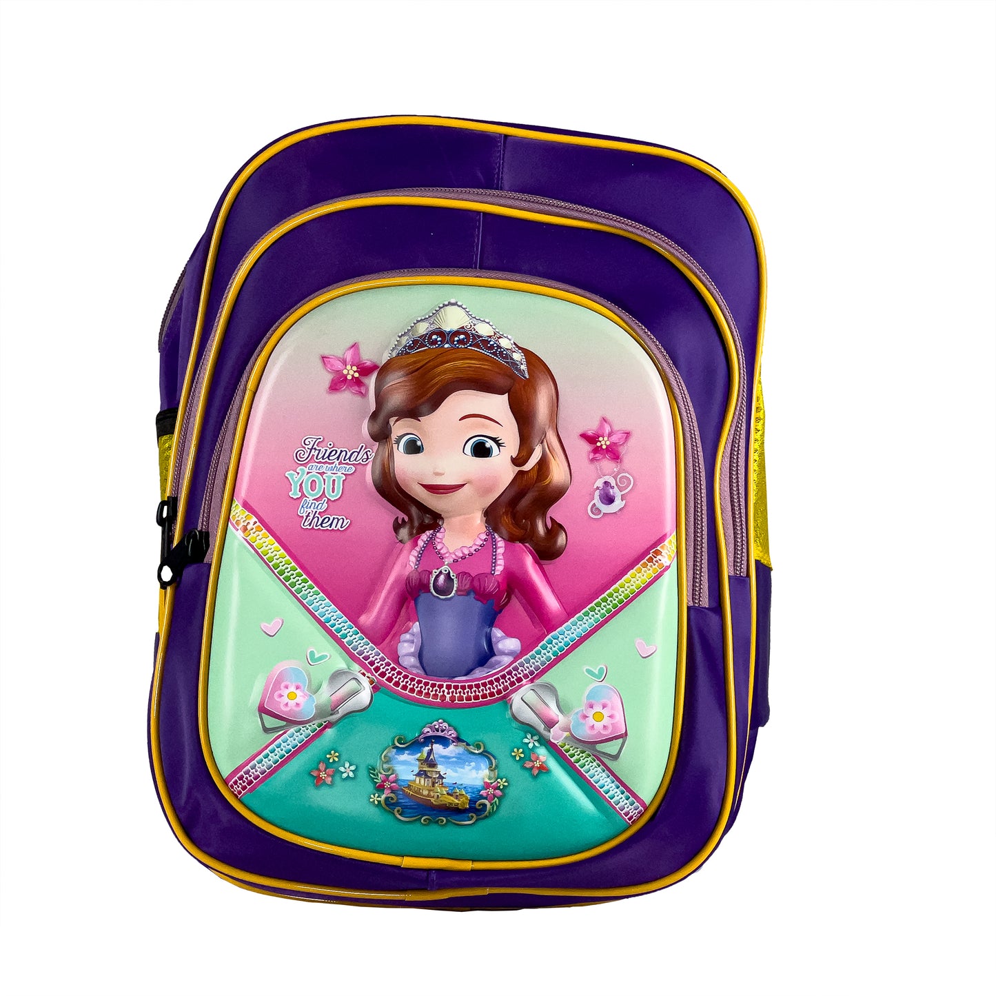 New 2025 Sofia 3d backpack  For girls Cute Stylish  Character Bag  KG1 - 2  Class