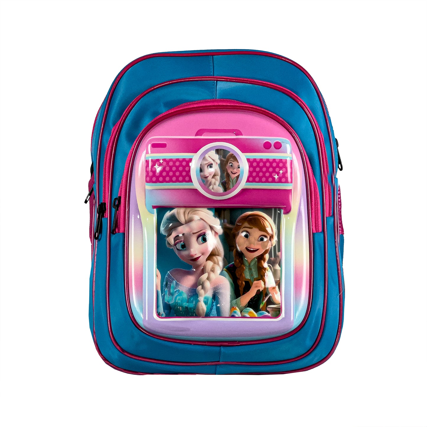 New 2025 3d  Cartoon backpack Large capacity School bag Princess Sophia little  Girl  Bags